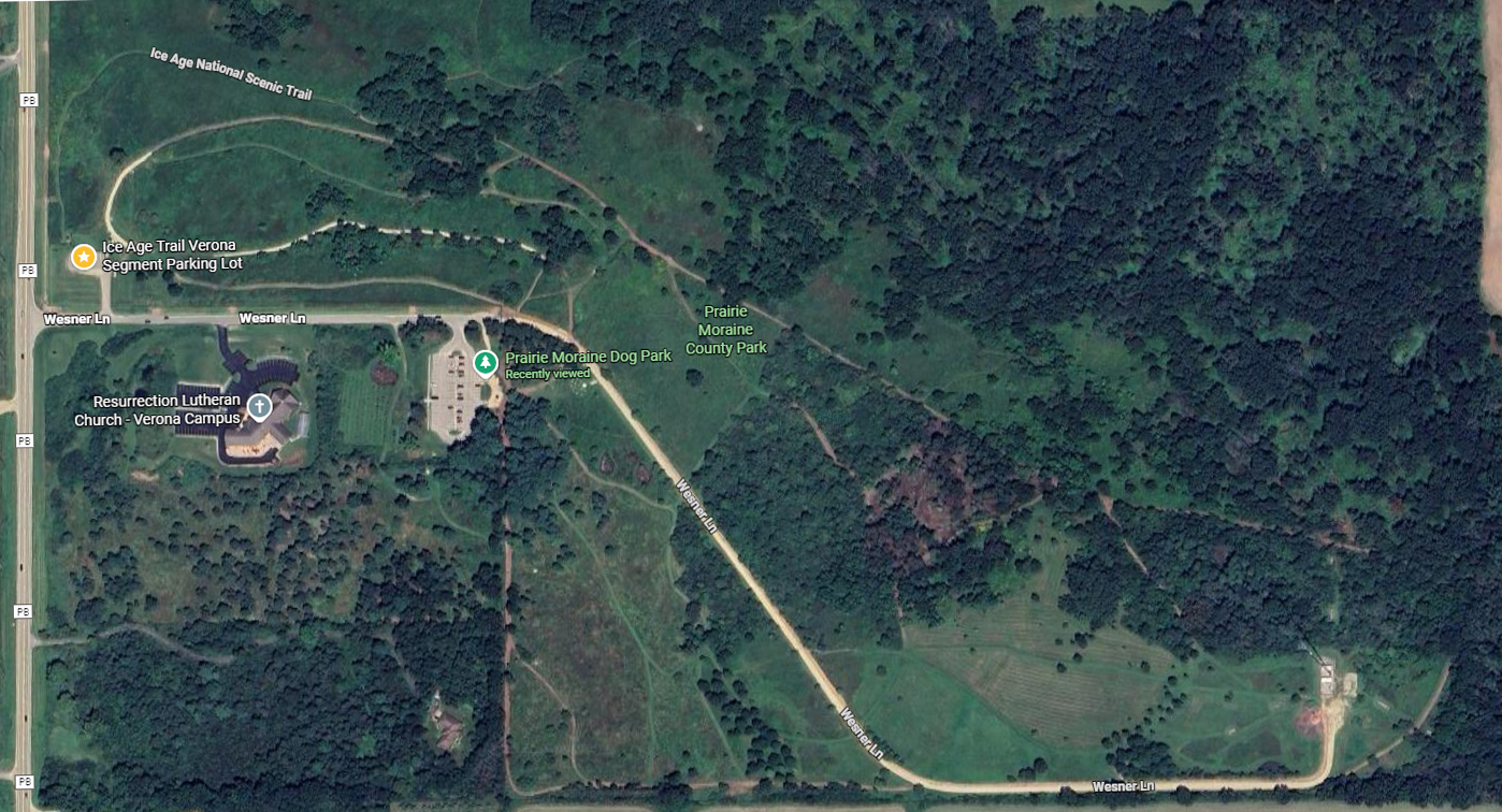 Google Map of Prairie Moraine Dog Park